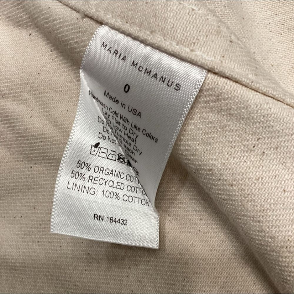 Maria McManus‎ A-Line Wrap Skirt Cream/Beige Women’s Size 0 - Picture 9 of 9